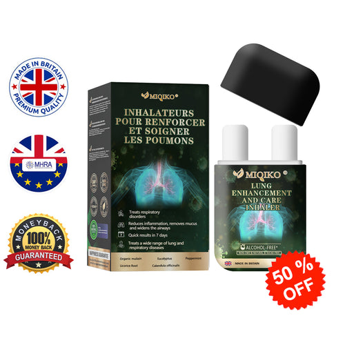 🍒【💟Made and Shipped from UK✅】👨⚕️MIQIKO® The Lung Enhancement and Care Inhaler(🌈Recommended by lung specialists🌈)