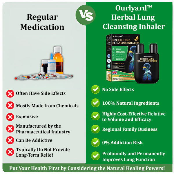 🍒✅Official Store:Ourlyard™ Herbal Lung Cleansing Inhaler 🫁MHRA Approved(💝 Cough, wheezing, shortness of breath, sputum, stuffy nose, bronchitis, bronchitis, allergy symptoms, lung discomfort💝)